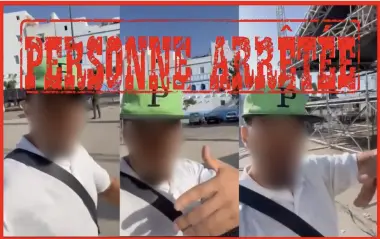 توقيف شخص يزعم أنه فنان بعد تهديده بإضرام النار